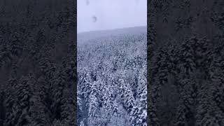 Bursa Uludağ Teleferik🚠❄️ turkey bursa travel shortsvideo snow winter [upl. by Attenwad889]