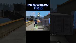 1vs2 Free fire game play 🎯💯freefire viralvideo shorts [upl. by Etteniotna734]