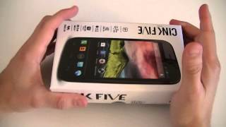 Wiko Cink Five  déballage  par TopForPhonefr [upl. by Nairadas930]