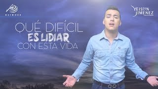 Cuánto Les Debo  Yeison Jiménez  Video Lyrics [upl. by Alyakam]