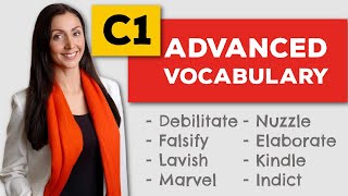 Advanced Verbs C1 to Increase Your English Vocabulary [upl. by Neelyhtak]