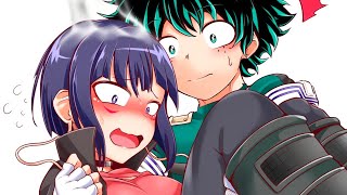 Jirou x Midoriya CONFESSION MHA Text Stories [upl. by Eimmak]