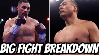 quotPARKER HAS TO START FASTquot  ZHILEI ZHANG VS JOSEPH PARKER FIGHT BREAKDOWN [upl. by Runck828]