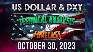 DXY amp USDOLLAR Price Forecast amp Technical Analysis for October 30 2023 FX Pip Collector [upl. by Chinua]