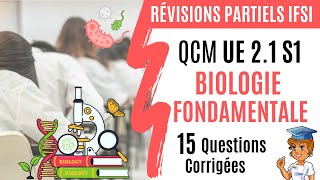 QCM UE 21 S1  Biologie Fondamentale Révisions partiels [upl. by Ingold]