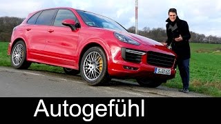 2016 Porsche Cayenne GTS FULL REVIEW test driven V6 turbo  Autogefühl [upl. by Lambertson]