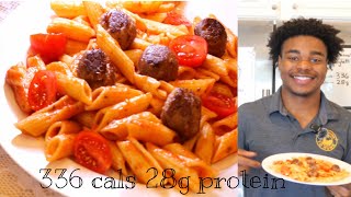 INSANE lowcalorie Spaghetti  HIGH PROTEIN  DIET amp MUSCLE BUILDING gym cook [upl. by Anairotciv]