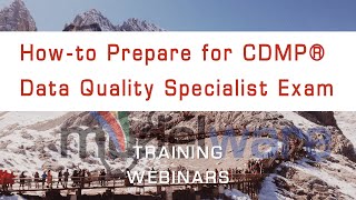 Howto Prepare for the CDMP® Data Quality Specialist Exam [upl. by Amsed]