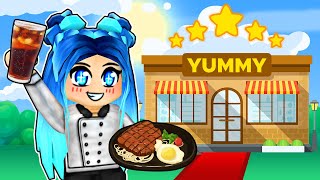 Opening Our 5 STAR Family Restaurant In Roblox [upl. by Anelam775]