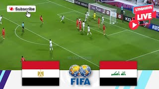 Egypt U23 vs Iraq U23 🔴Live Match Today⚽🎬 [upl. by Edd200]