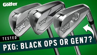 Black Ops or GEN7 New PXG irons tested [upl. by Nachison]