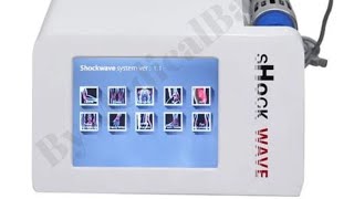 Shockwave Therapy Machine for Pain Relief and ED By MedicalBazzar  Physiotherapy Equipment  acco [upl. by Yaluz428]