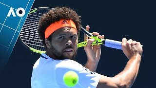 Tsonga v Lajovic match highlights 2R  Australian Open 2017 [upl. by Lacagnia]