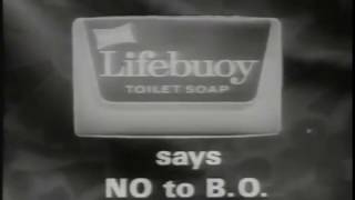 LifeBuoy Toilet Soap Say No To BO 1960s British TV Ad [upl. by Shannon]