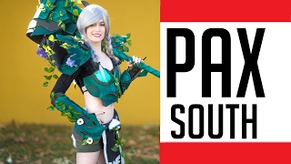 THIS IS PAX SOUTH 2017 COSPLAY MUSIC VIDEO GAMING COMIC CON DJI OSMO MAVIC PRO CANON G7X VLOG [upl. by Tenahs]