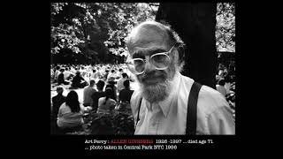 Allen Ginsberg  Footnote to HOWL read by Ginsberg [upl. by Zumstein54]