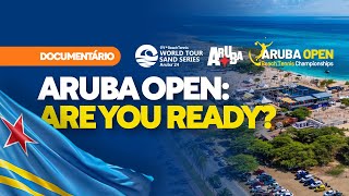 ARUBA OPEN ARE YOU READY  A PÉROLA DO CARIBE E A PAIXÃO PELO BEACH TENNIS [upl. by Freida68]