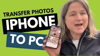 Copy Photos from iPhone to PC  Get Your Photos Off Your Phone [upl. by Vento969]