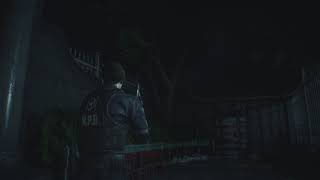 Resident Evil 2 2019 Demo  Nemesis Easter Egg [upl. by Leblanc]