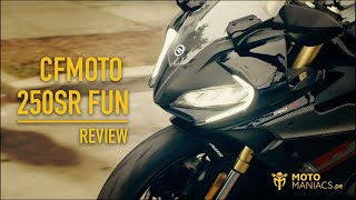 CFMOTO 250SR FUN 2024  REVIEW  Atractivo costobeneficio [upl. by Adnanref309]