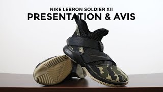 Nike Lebron Soldier XII  Présentation et avis [upl. by Lirbij272]