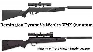 Webley VMX Quantum Vs Remington Tyrant [upl. by Dalury]