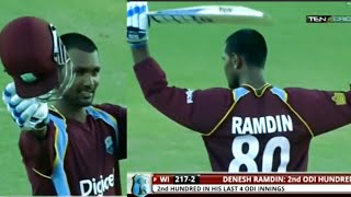 Denesh Ramdin 169 vs Bangladesh 3rd ODI 2014 at Basseterre St Kitts [upl. by Noid423]