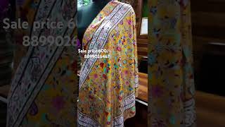 Beautiful kalamkari print stoles So soft and light weight wool looks feel pashmina [upl. by Sucramel]