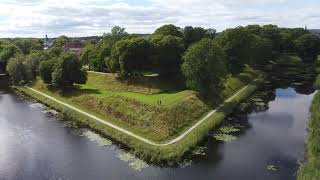 Gamlebyen 4K  Traveling drone  Fredrikstad Norway  2022 [upl. by Othilia]