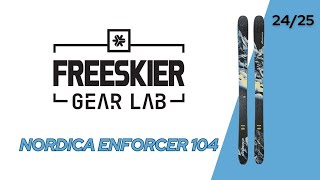 FREESKIER Gear Lab First Impression Nordica Enforcer 104 [upl. by Vanthe275]