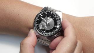 CITIZEN EcoDrive SATELLITE WAVE F100 Light Level Indicator [upl. by Tannenwald]