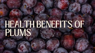 Health benefits of plums [upl. by Ayyn]