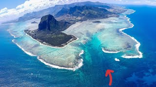 Underwater Waterfall in Mauritius Island [upl. by Adis]