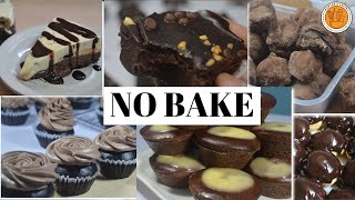 5 No Bake Chocolate Dessert Recipes [upl. by Atinele828]