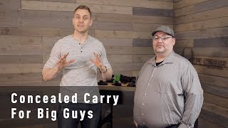 Beginners Guide To Concealed Carry For Bigger Guys  Alien Gear Holsters [upl. by Ihpen375]