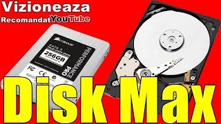 Disk Max Optimizeaza PCul Tau  Spatiu Liber Pe Hard [upl. by Rodablas941]