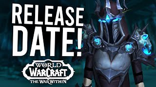 Patch 1105 Got A RELEASE DATE Lots Of Content For NewReturning Players  World Of Warcraft [upl. by Yrallam77]