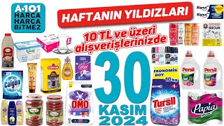 A101 30 KASIM 2024 KATALOĞU  A101 10 LİRA ÜZERİ İNDİRİM KAMPANYASI  A101DE BU HAFTA İNDİRİMLER [upl. by Gould790]