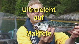 Ultraleicht auf Makrele Teil 1 [upl. by Ecirpak]