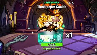 Maxing Timekeeper Cookie Cookie Run OvenBreak [upl. by Mavis]