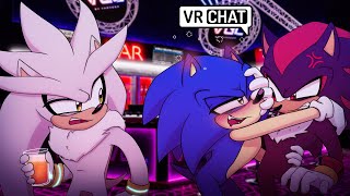 Sonic Flirts With Shadow  Silvers Chaotic Birthday VR Chat [upl. by Leggat]