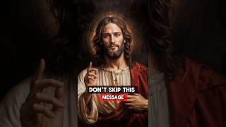 DONT SKIP MY CHILD 😢 LISTEN TO THIS MESSAGE jesusmessage jesus shorts god [upl. by Suicul]