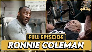 GOAT Bodybuilder 8x Mr Olympia Ronnie Coleman Chest Workout w Shannon Sharpe amp Hall Of Fame Career [upl. by Elleined]