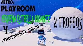 ASTRO´S PLAYROOM 2 TROFEOS PEQUEÑA ESTRELLA RODANTE Y CONVENIENTE CHICO [upl. by Lisle]