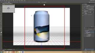 Photoshop Tutorial  Using 3D Object from Image in Photoshop CS6 [upl. by Ahsinroc]