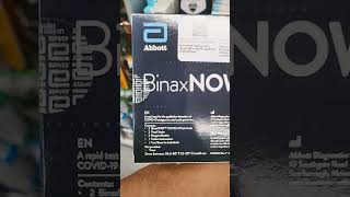 BinaxNOW Covid self test at Walmart [upl. by Cooper]