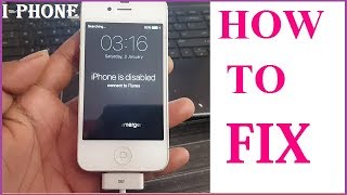 HOW TO FIX i PHONE DISABLED 44S55S67 PLUS ALL i PHONE MOBILE SETUP BY SETUP IN HINDI [upl. by Ayom953]