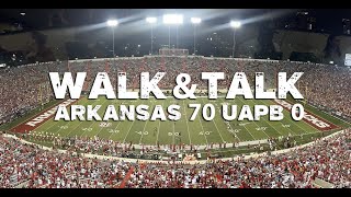 WALK amp TALK Arkansas 70 UAPB 0 [upl. by Cosme177]