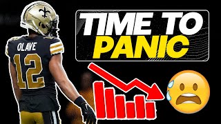 Time to PANIC on these Players in Fantasy Football [upl. by Anaerdna754]