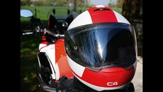 Test du casque Schuberth C4 2017  La quintessence du modulable [upl. by Dodwell]